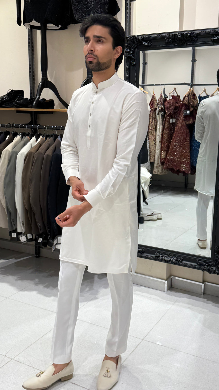 Ivory Kurta Set