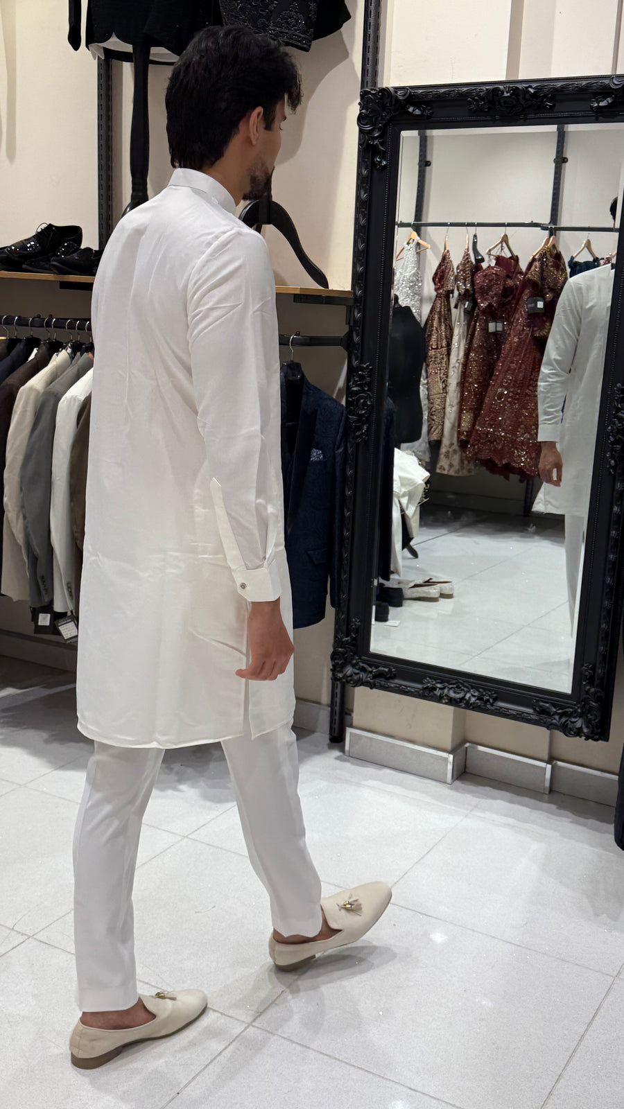 Ivory Kurta Set