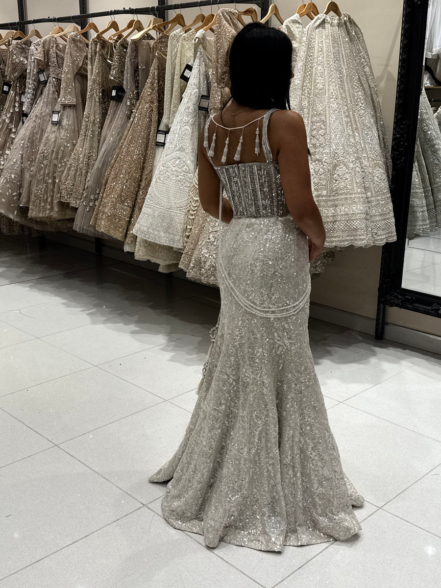 Crystal Corset Lehenga