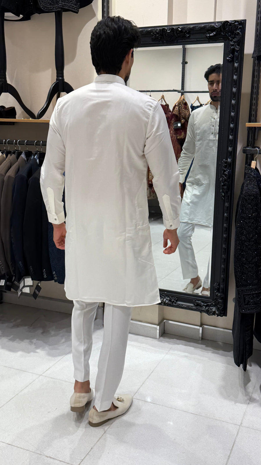 Ivory Kurta Set